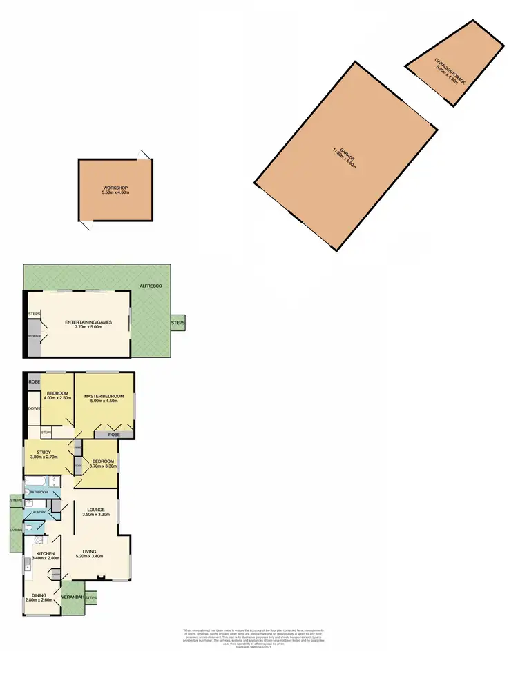 Floorplan of Homely house listing, 1 Byron Street, Beresfield NSW 2322