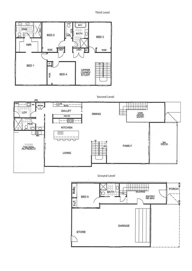 Floorplan of Homely house listing, 53 Oateson Skyline Drive, Seven Hills QLD 4170