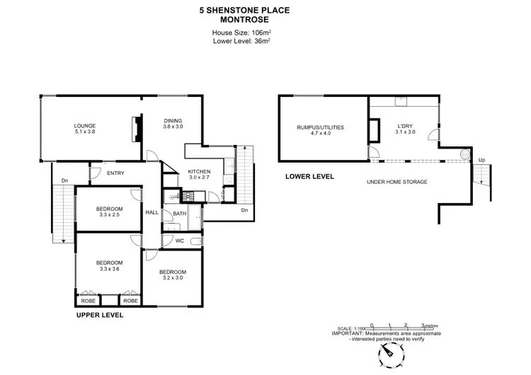Floorplan of Homely house listing, 5 Shenstone Place, Montrose TAS 7010