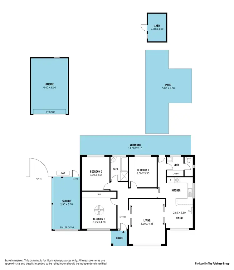 Floorplan of Homely house listing, 4 Nelson Street, Port Noarlunga South SA 5167