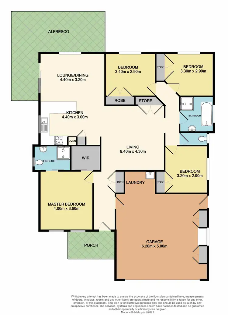 Floorplan of Homely house listing, 11 Andrew Court, Rutherford NSW 2320