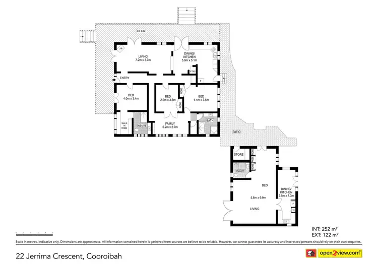 Floorplan of Homely house listing, 22 Jirrima Crescent, Cooroibah QLD 4565