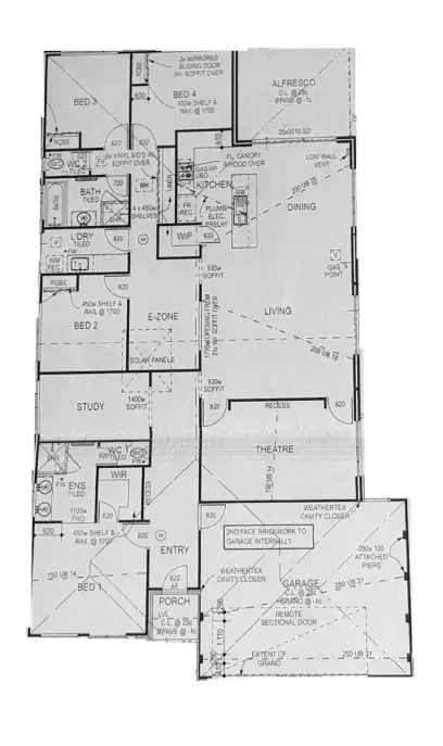 Floorplan of Homely house listing, 16 Daleford Way, Southern River WA 6110