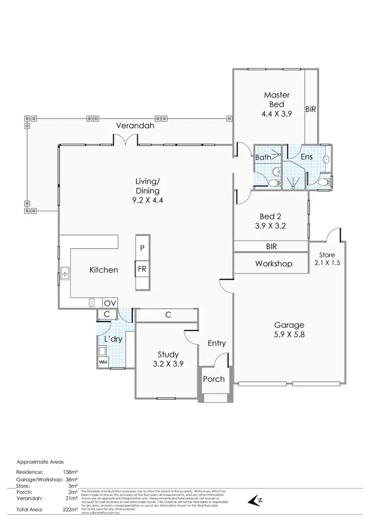 Floorplan of Homely house listing, 15 Direction Way, North Fremantle WA 6159