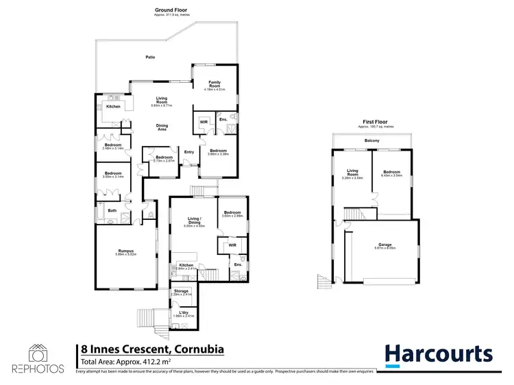 Floorplan of Homely house listing, 8 Innes Crescent, Cornubia QLD 4130