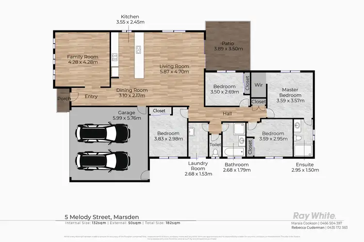 Floorplan of Homely house listing, 5 Melody Street, Marsden QLD 4132
