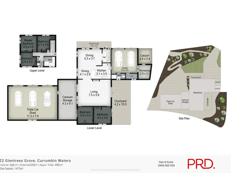 Floorplan of Homely house listing, 22 Glentrees Grove, Currumbin Waters QLD 4223