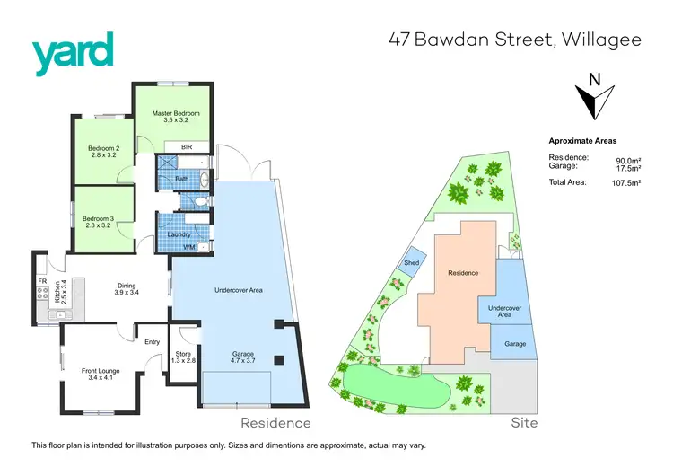Floorplan of Homely house listing, 47 Bawdan Street, Willagee WA 6156