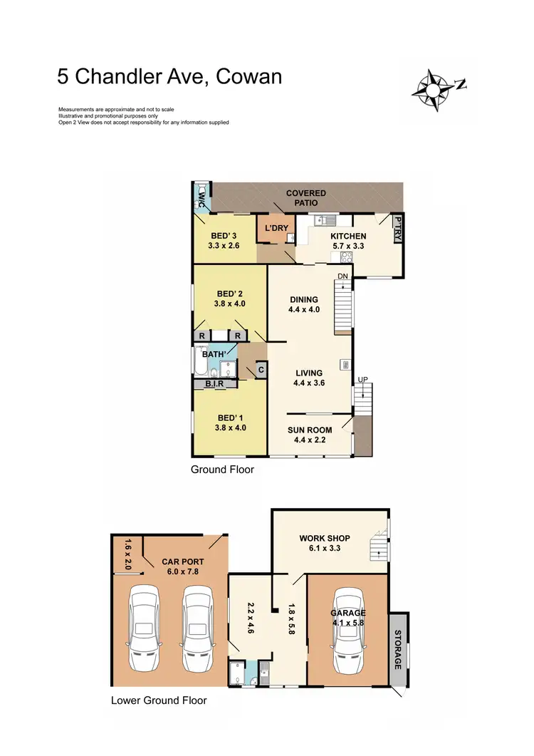 Floorplan of Homely house listing, 5 Chandler Avenue, Cowan NSW 2081