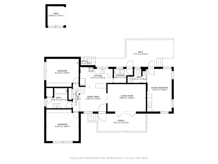 Floorplan of Homely house listing, 40 Geoffrey Avenue, Southport QLD 4215