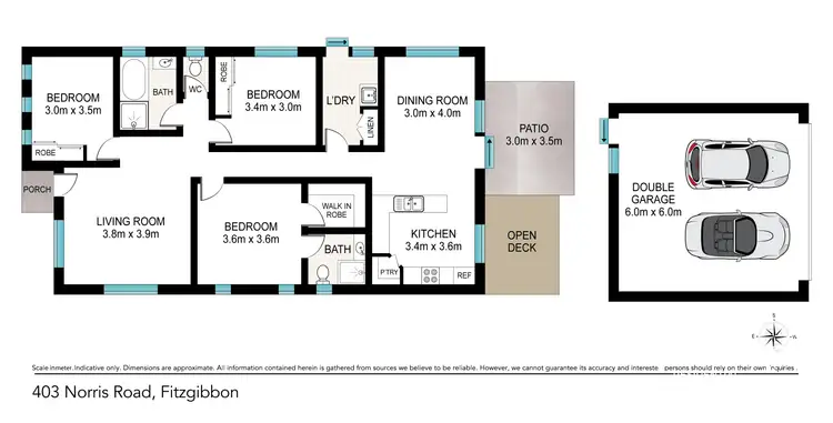 Floorplan of Homely house listing, 403 Norris Road, Fitzgibbon QLD 4018