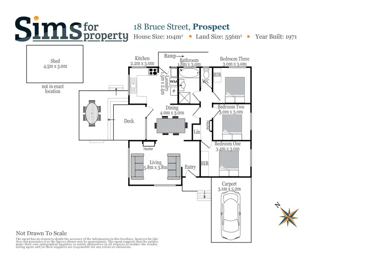 Floorplan of Homely house listing, 18 Bruce Street, Prospect TAS 7250