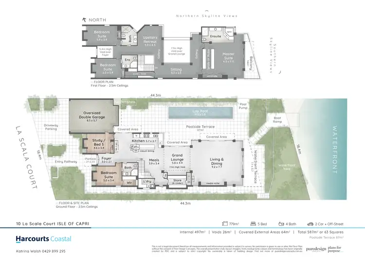 Floorplan of Homely house listing, 10 La Scala Court, Isle Of Capri QLD 4217
