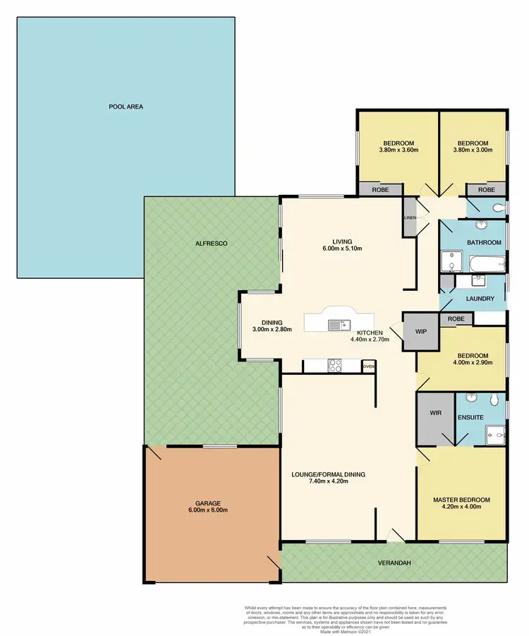 Floorplan of Homely house listing, 7 Wattlebird Close, Aberglasslyn NSW 2320