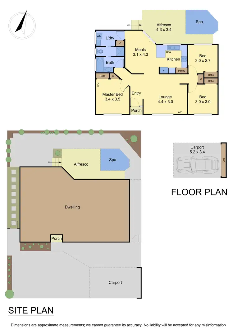 Floorplan of Homely unit listing, 2/101 Torbay Street, Macleod VIC 3085