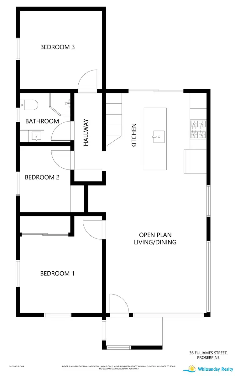 Floorplan of Homely house listing, 36 Fuljames Street, Proserpine QLD 4800