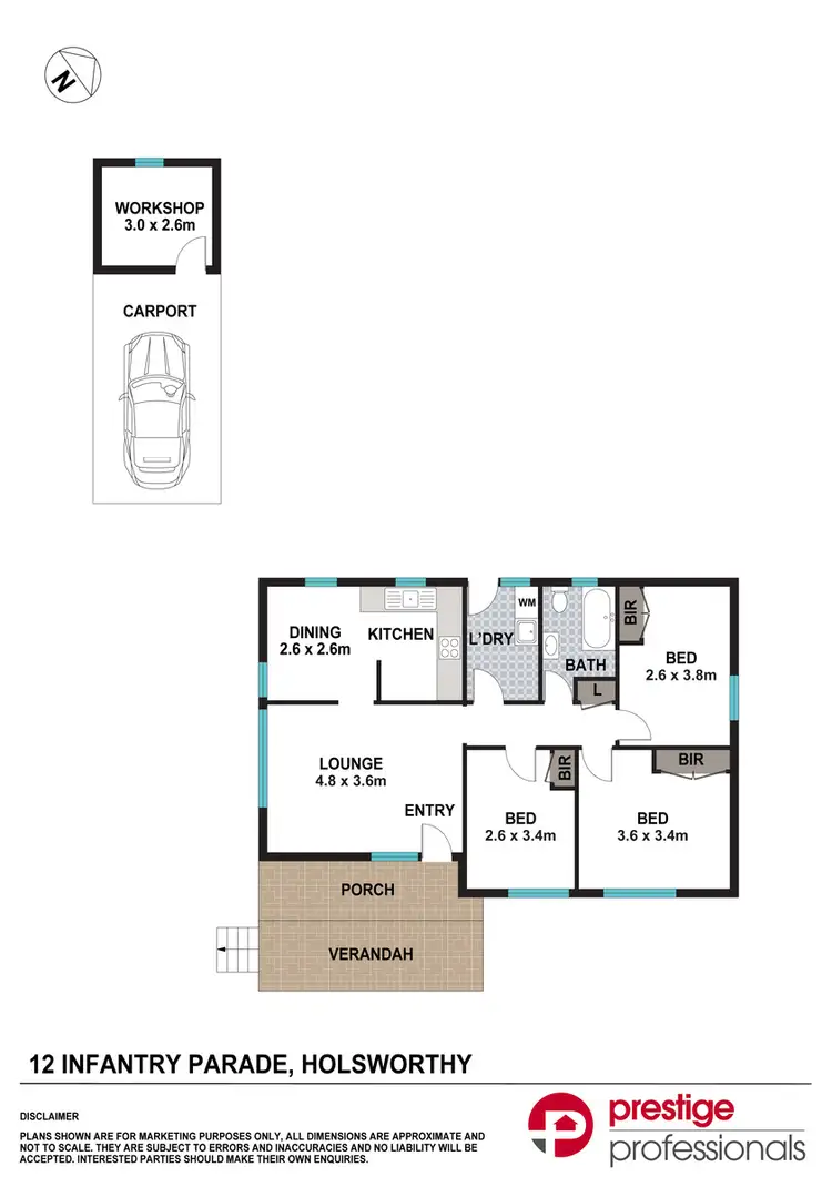 Floorplan of Homely house listing, 12 Infantry Parade, Holsworthy NSW 2173