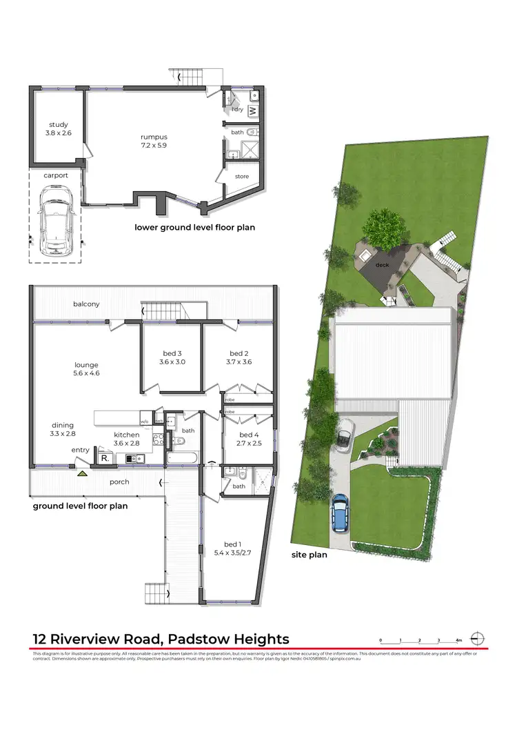 Floorplan of Homely house listing, 12 Riverview Road, Padstow Heights NSW 2211