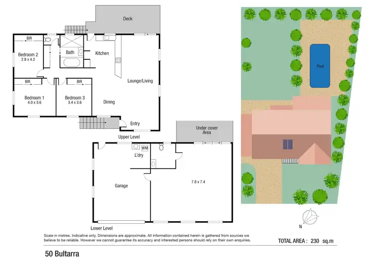 Floorplan of Homely house listing, 50 Bultarra Crescent, Kirwan QLD 4817