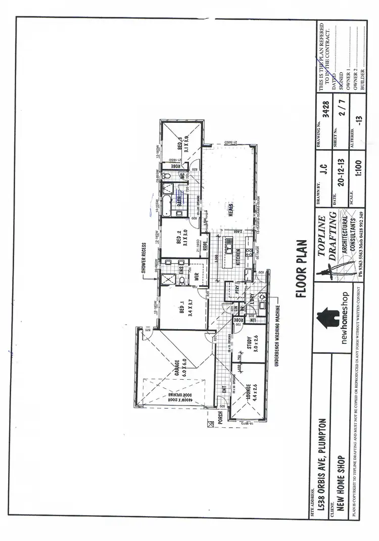 Floorplan of Homely house listing, Lot 538(53) Orbis Avenue, Plumpton VIC 3335