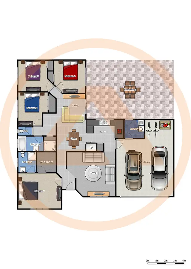 Floorplan of Homely house listing, 9 Clandon Street, Heritage Park QLD 4118