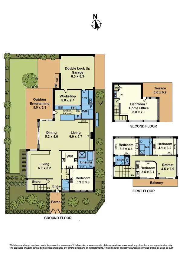 Floorplan of Homely house listing, 29 Shearwater Cr, Maribyrnong VIC 3032