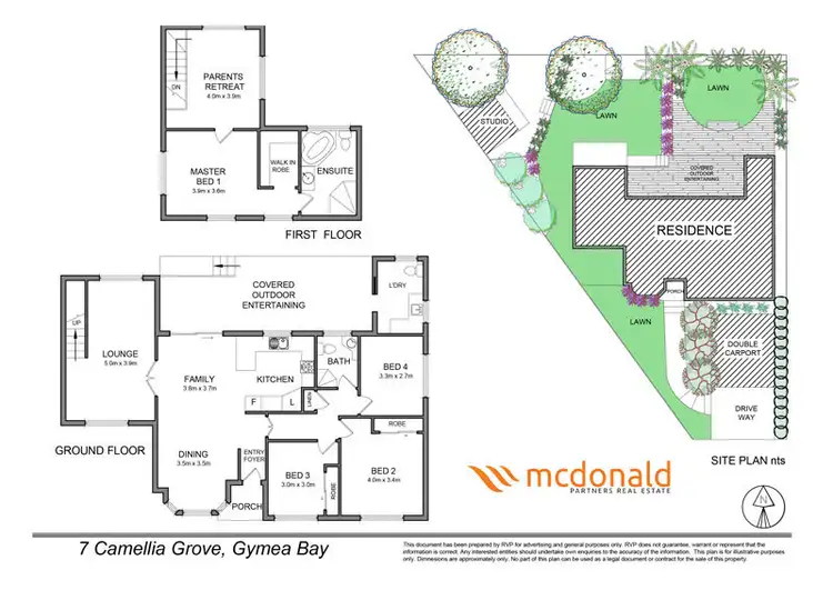 Floorplan of Homely house listing, 7 Camellia Grove, Gymea Bay NSW 2227