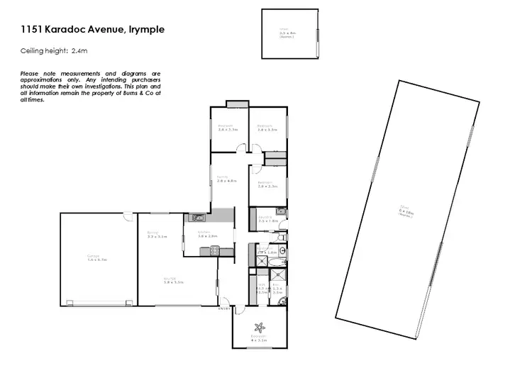 Floorplan of Homely house listing, 1151 Karadoc Avenue, Irymple VIC 3498