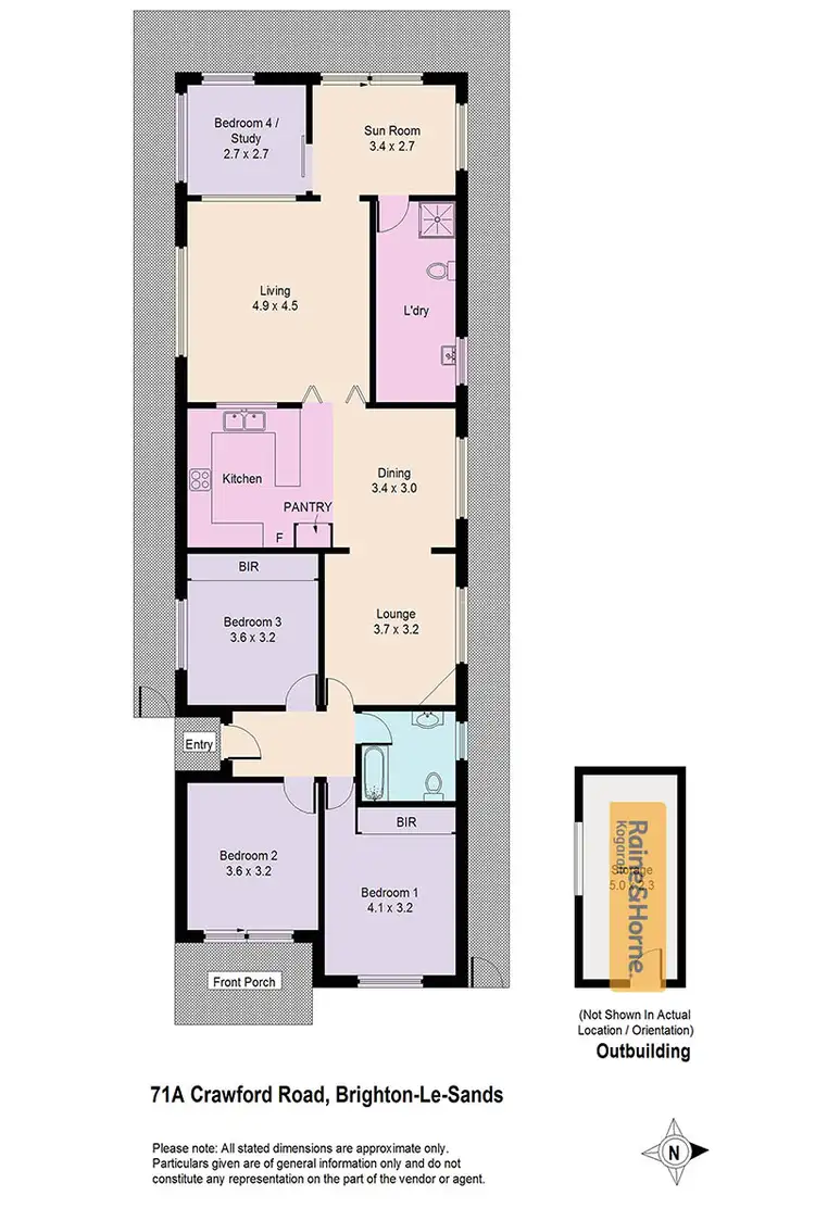 Floorplan of Homely house listing, 71A Crawford Road, Brighton-le-sands NSW 2216