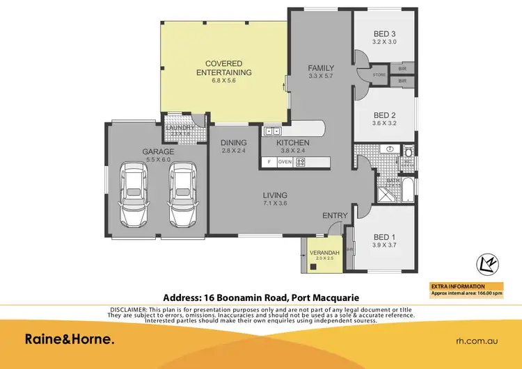 Floorplan of Homely house listing, 16 Boonamin Road, Port Macquarie NSW 2444