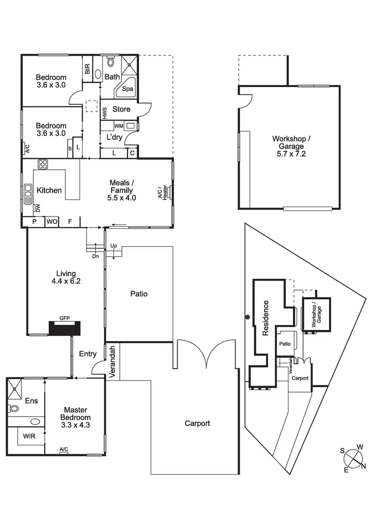 Floorplan of Homely house listing, 17 Hedges Court, Mount Martha VIC 3934