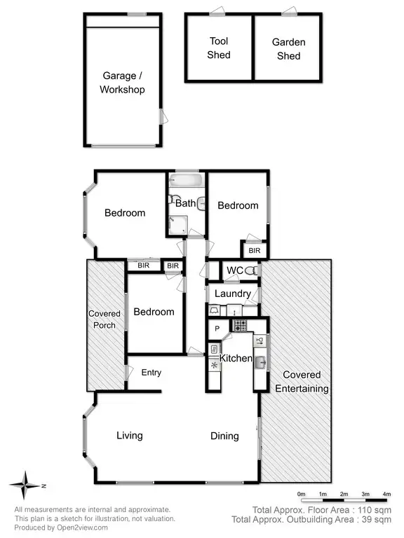Floorplan of Homely house listing, 7 Adventure Place, Margate TAS 7054