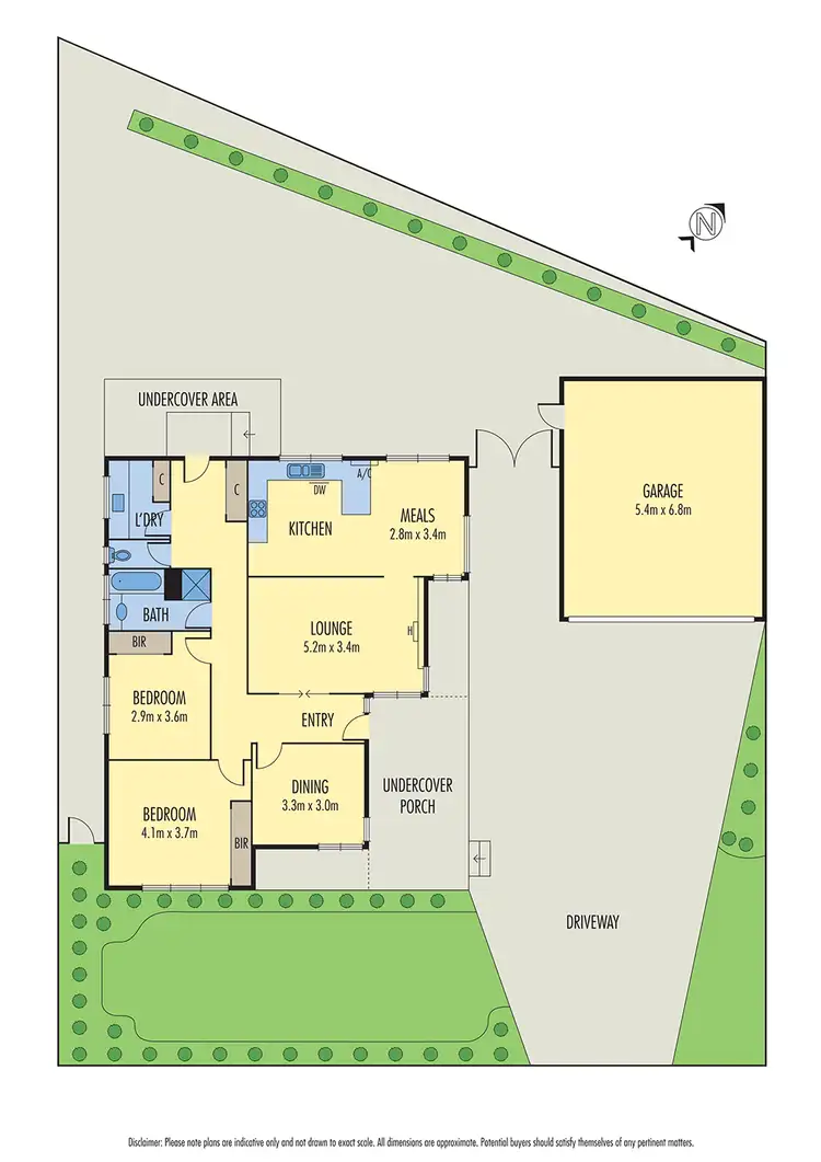 Floorplan of Homely house listing, 3 Evelyn Crescent, Sunshine West VIC 3020