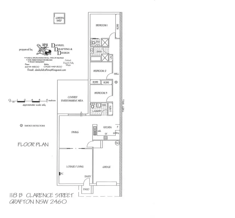 Floorplan of Homely house listing, 118B Clarence Street, Grafton NSW 2460