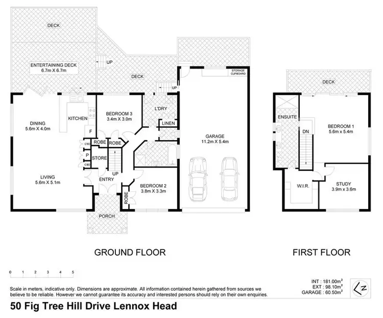 Floorplan of Homely house listing, 50 FIG TREE HILL DRIVE, Lennox Head NSW 2478