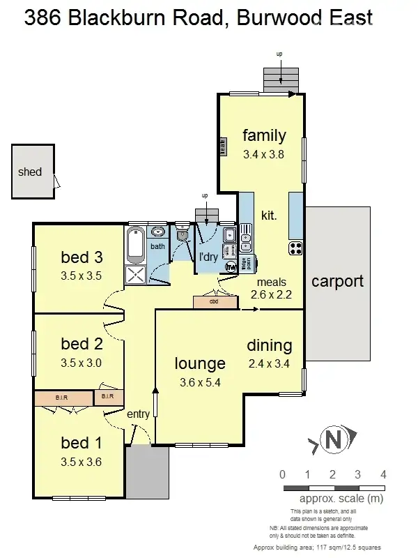 Floorplan of Homely house listing, 386 Blackburn Road, Burwood East VIC 3151