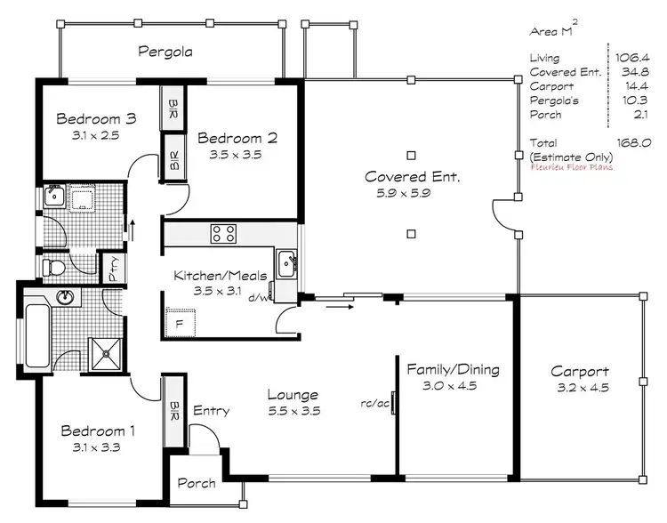 Floorplan of Homely house listing, 7 Plummer Street, Goolwa Beach SA 5214