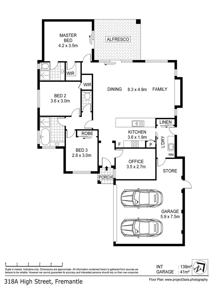 Floorplan of Homely house listing, 318A High Street, Fremantle WA 6160