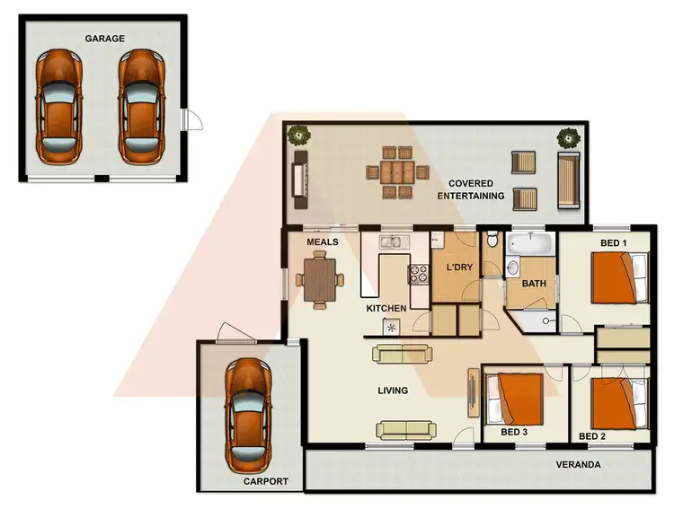 Floorplan of Homely house listing, 27 DRACON STREET, Regents Park QLD 4118