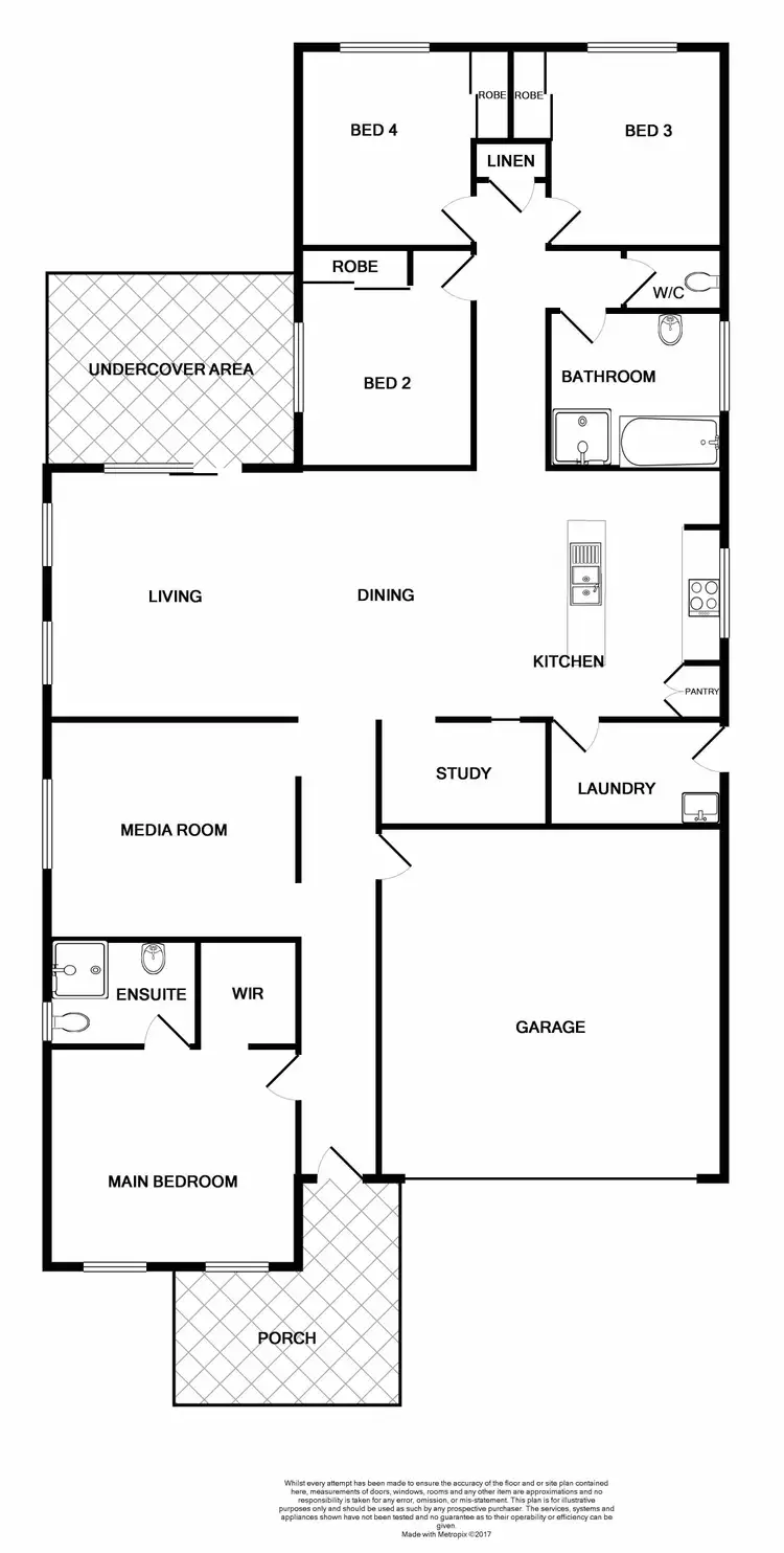 Floorplan of Homely house listing, 7 Newsham St, Branxton NSW 2335
