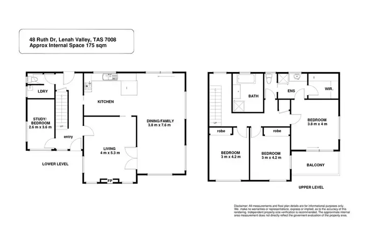 Floorplan of Homely house listing, 48 Ruth Drive, Lenah Valley TAS 7008