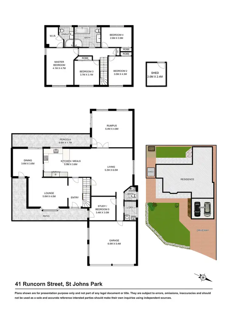 Floorplan of Homely house listing, 41 Runcorn Street, St Johns Park NSW 2176