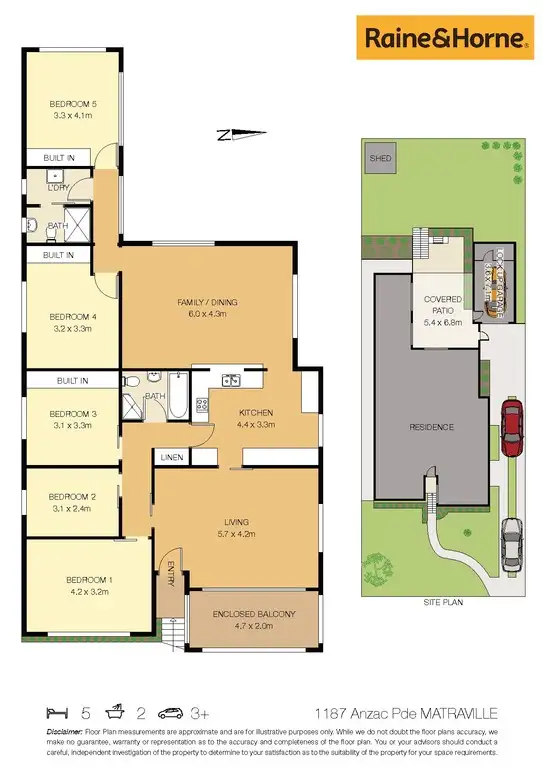 Floorplan of Homely house listing, 1187 Anzac Parade, Matraville NSW 2036
