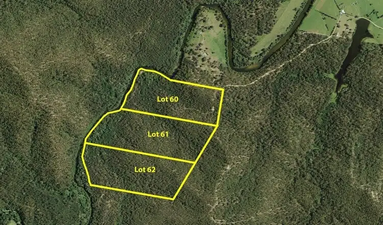 Floorplan of Homely rural property listing, Lot 60 Egans Road, Nelligen NSW 2536