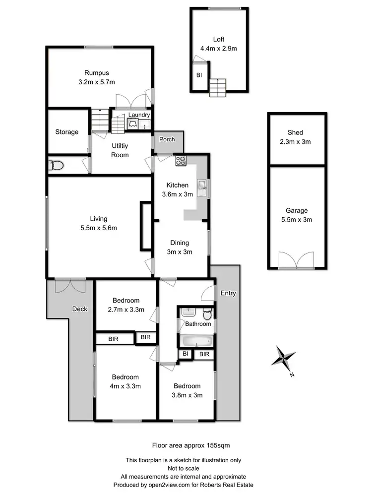 Floorplan of Homely house listing, 7 Dossiter Street, Bellerive TAS 7018