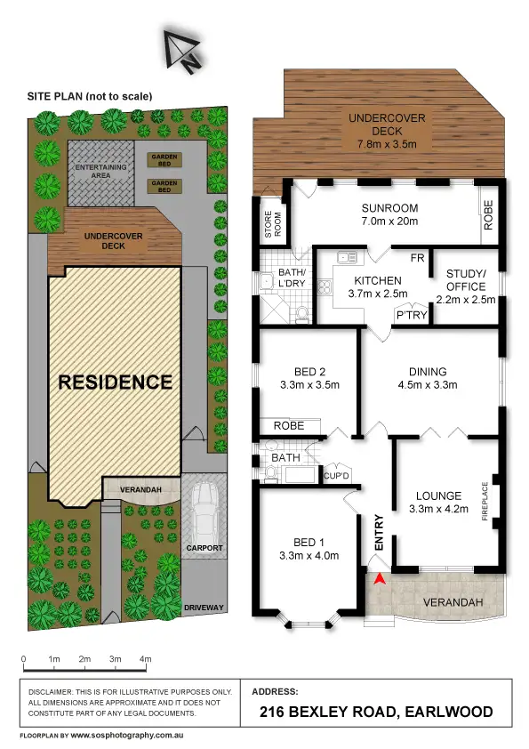 Floorplan of Homely house listing, 216 Bexley Road, Earlwood NSW 2206