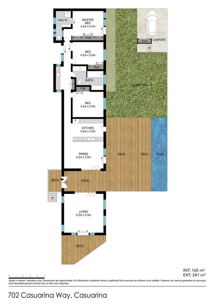 Floorplan of Homely house listing, 702 Casuarina Way, Casuarina NSW 2487