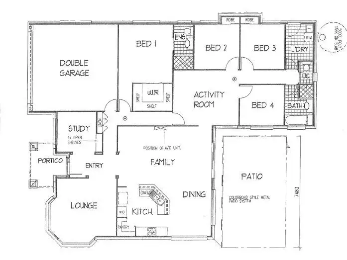 Floorplan of Homely house listing, 53a Shailer Road, Shailer Park QLD 4128