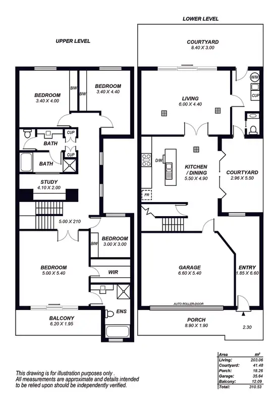 Floorplan of Homely house listing, 42 The Strand, Mawson Lakes SA 5095