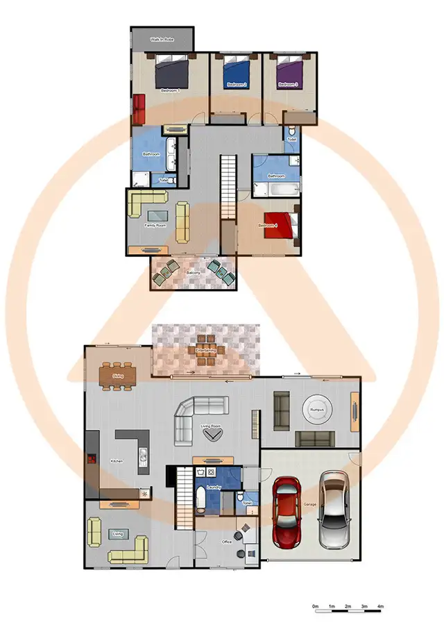 Floorplan of Homely house listing, 80 Tweeddale Cct, Drewvale QLD 4116